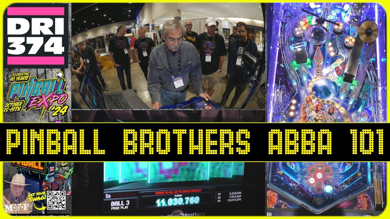 Off the LDB: Team Pinball Brothers on ABBA with Special Guest. Recorded at Pinball Expo 2024.