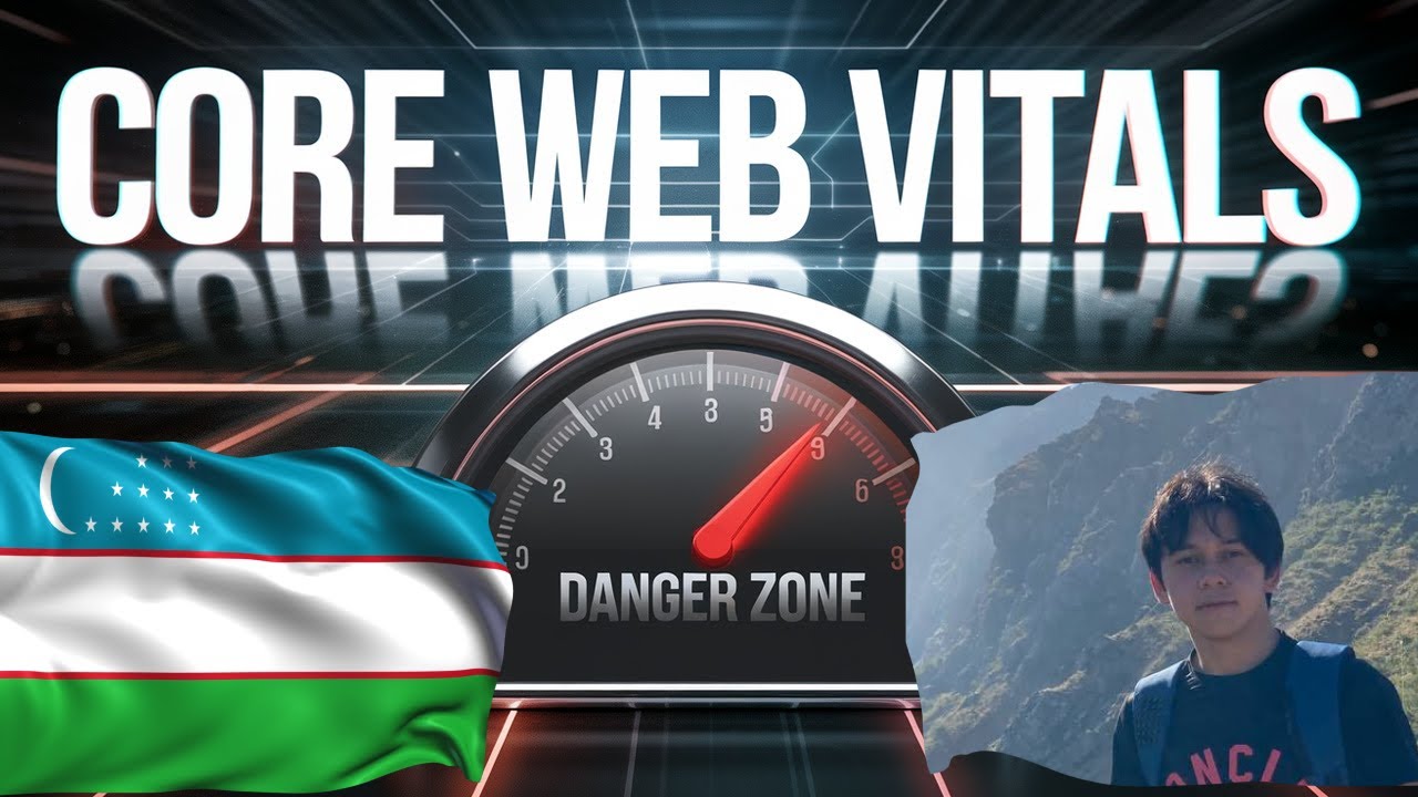 Dapdala vebsayt?! - Web vitals nima? Tezlik | Ismoil Turdaliyev | Frontend | Performance
