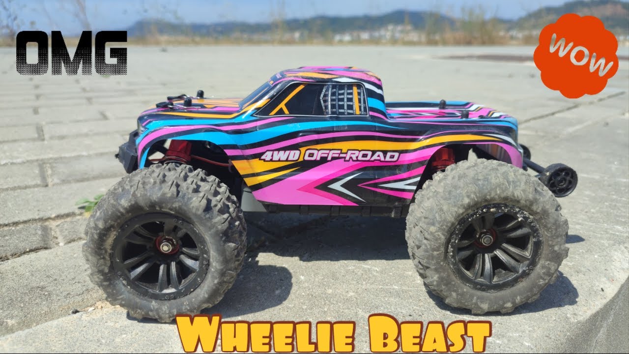 The Most Unstoppable Wheelie Beast - MJX Hyper Go 16209 in 2s LiPo!