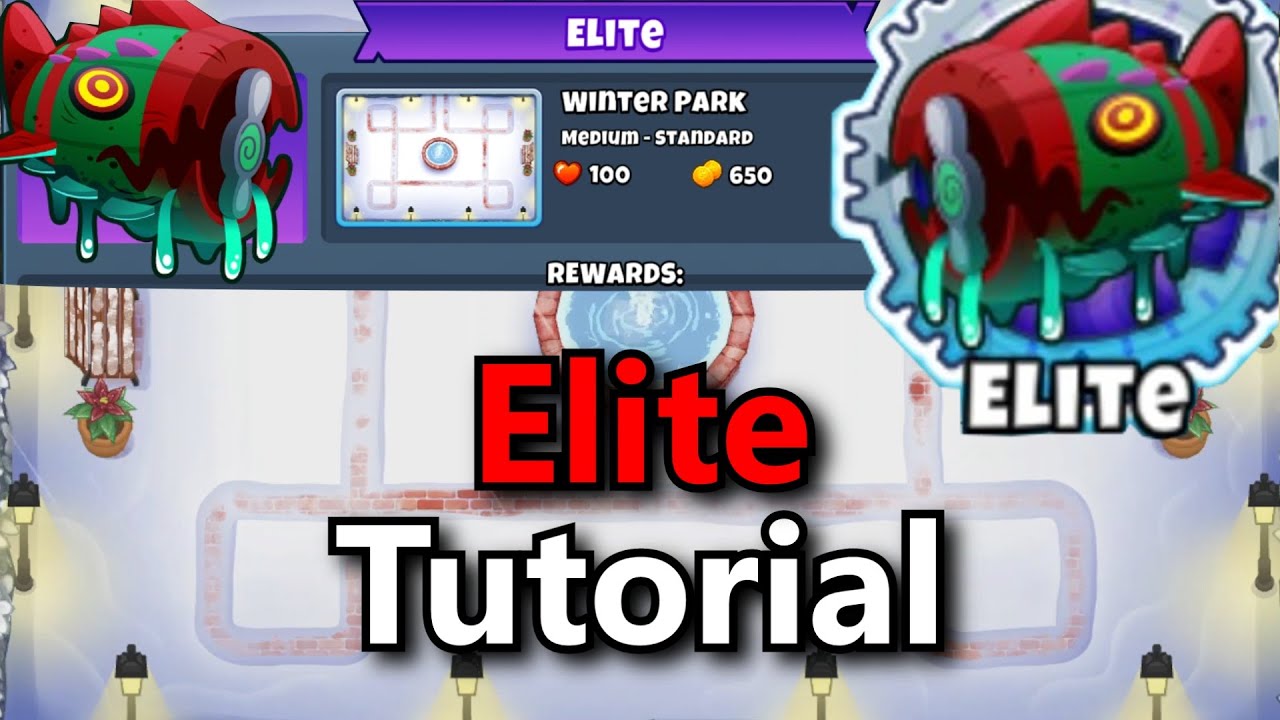 Bloonarius Elite Tutorial  ||  Winter Park  ||  (BTD6)