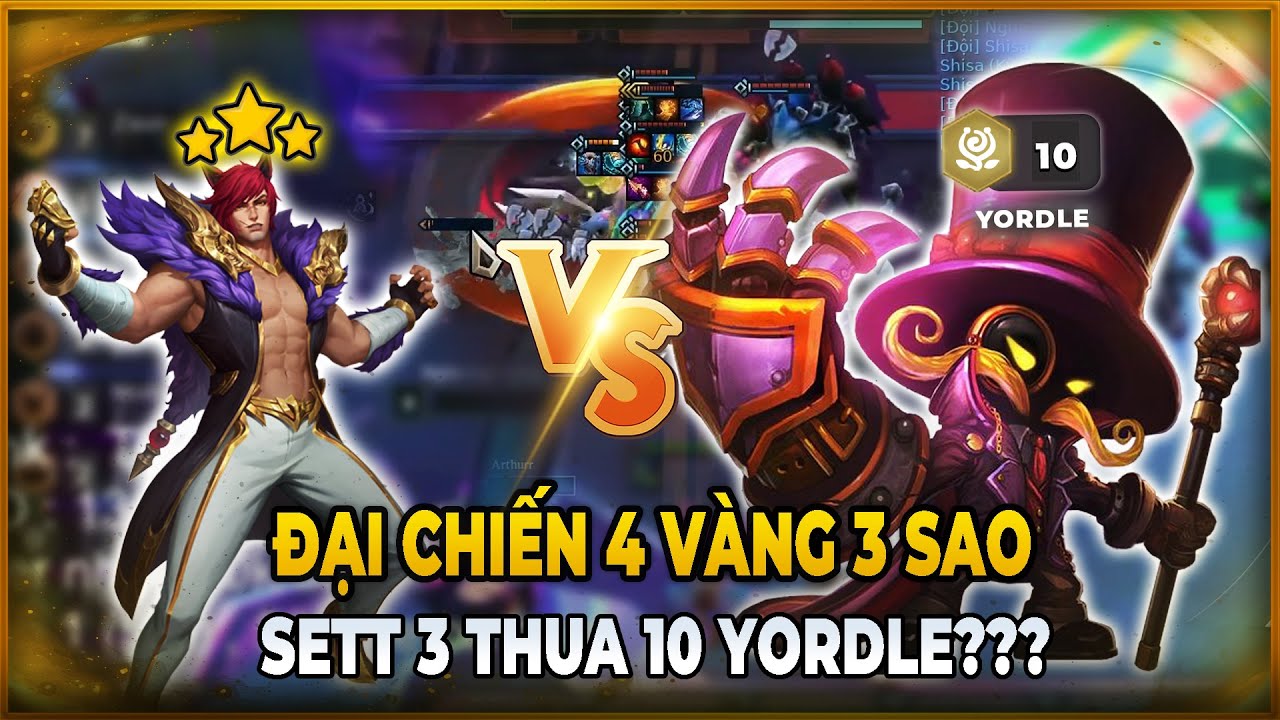 ĐẠI CHIẾN LOBBY 4 VÀNG 3 SAO VÀ CÁI KẾT SETT 3 THUA 10 YORDLE | TRÂU TV