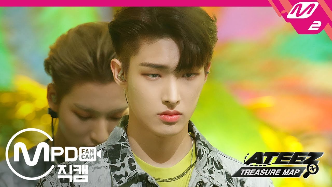 [MPD직캠] 에이티즈 민기 직캠 4K 'WAVE' (ATEEZ MINGI FanCam)｜ATEEZ: TREASURE MAP