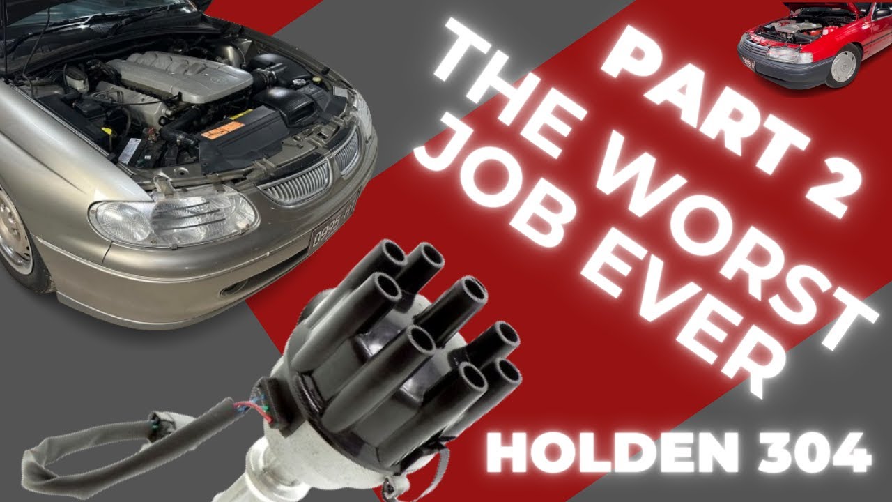 The Worst Job on the Holden 5L - Changing the Distributor Part 2