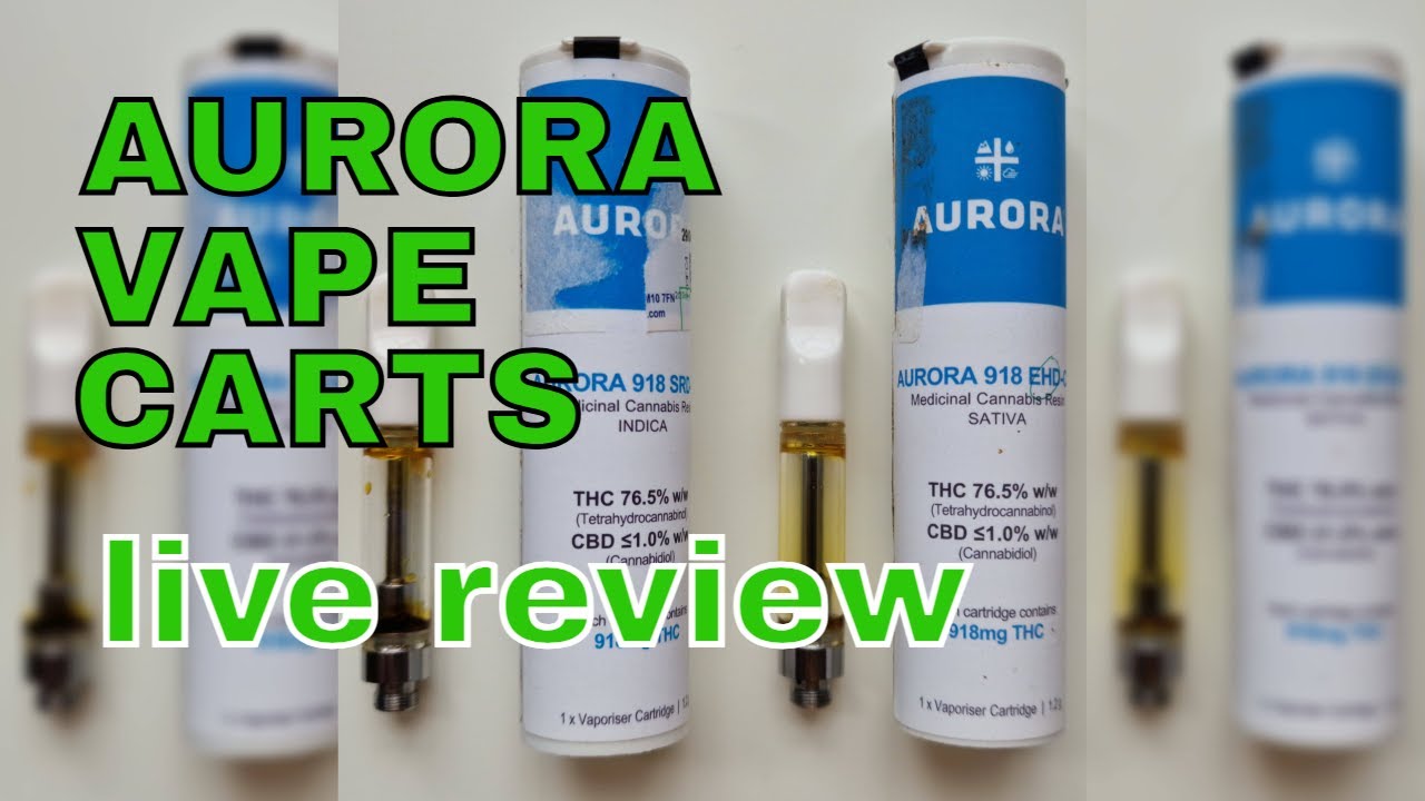 Aurora Resin Vape Cart Live REVIEW