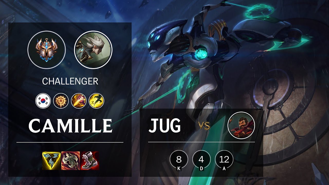Camille Jungle vs Graves - KR Challenger Patch 10.25b