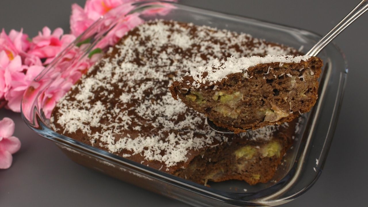 Без сахара! Самый вкусный шоколадный десерт! Банановый брауни!