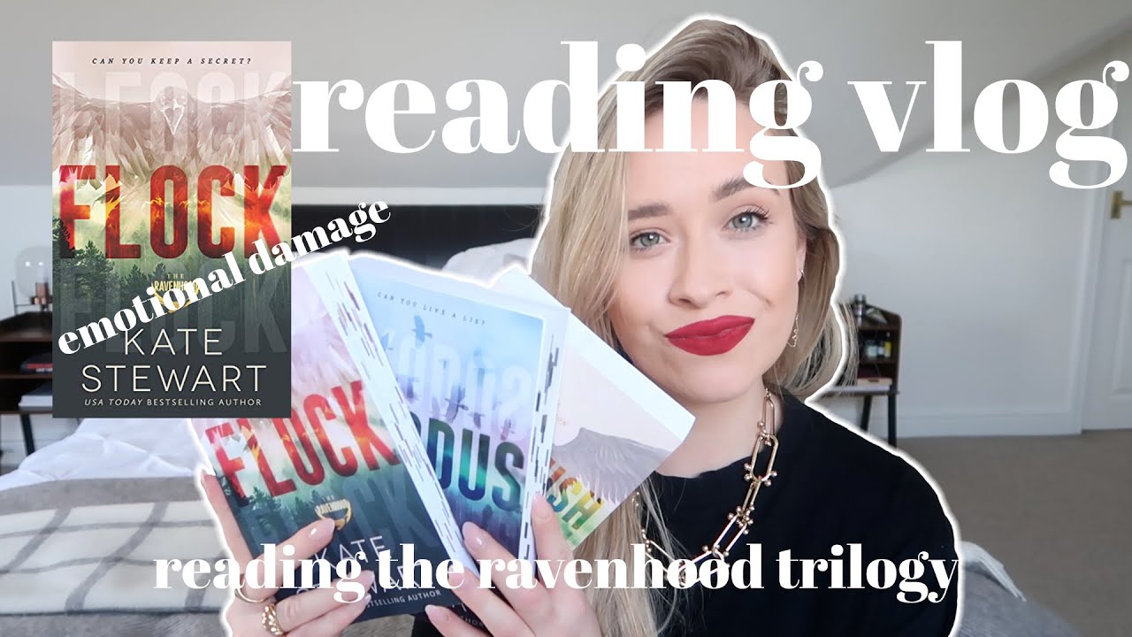 RAVENHOOD READING VLOG 🦅 reading Flock for the second time & my unfiltered thoughts (spoiler free)