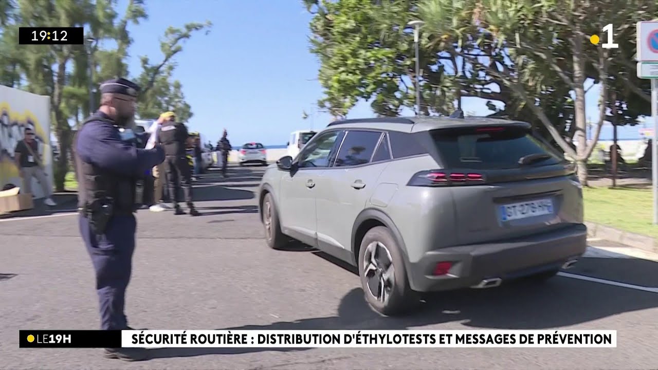 Sécurité routière : au Barachois, un message de prévention avant le réveillon