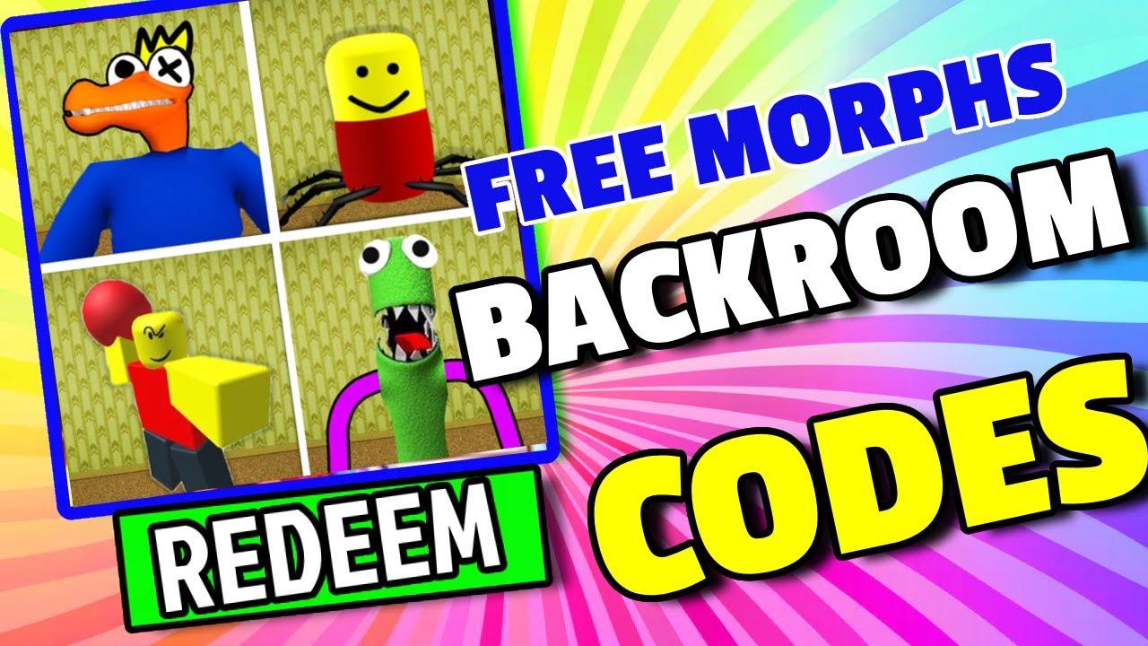 All *Secret* Backrooms Morphs Codes 2022 | Codes for Backrooms Morphs 2022 - Roblox Code