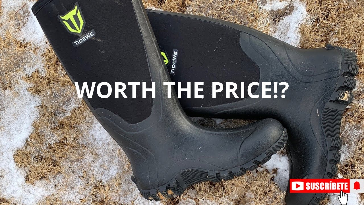 Amazon's Choice & Bestseller: TIDEWE Rubber Boot Review