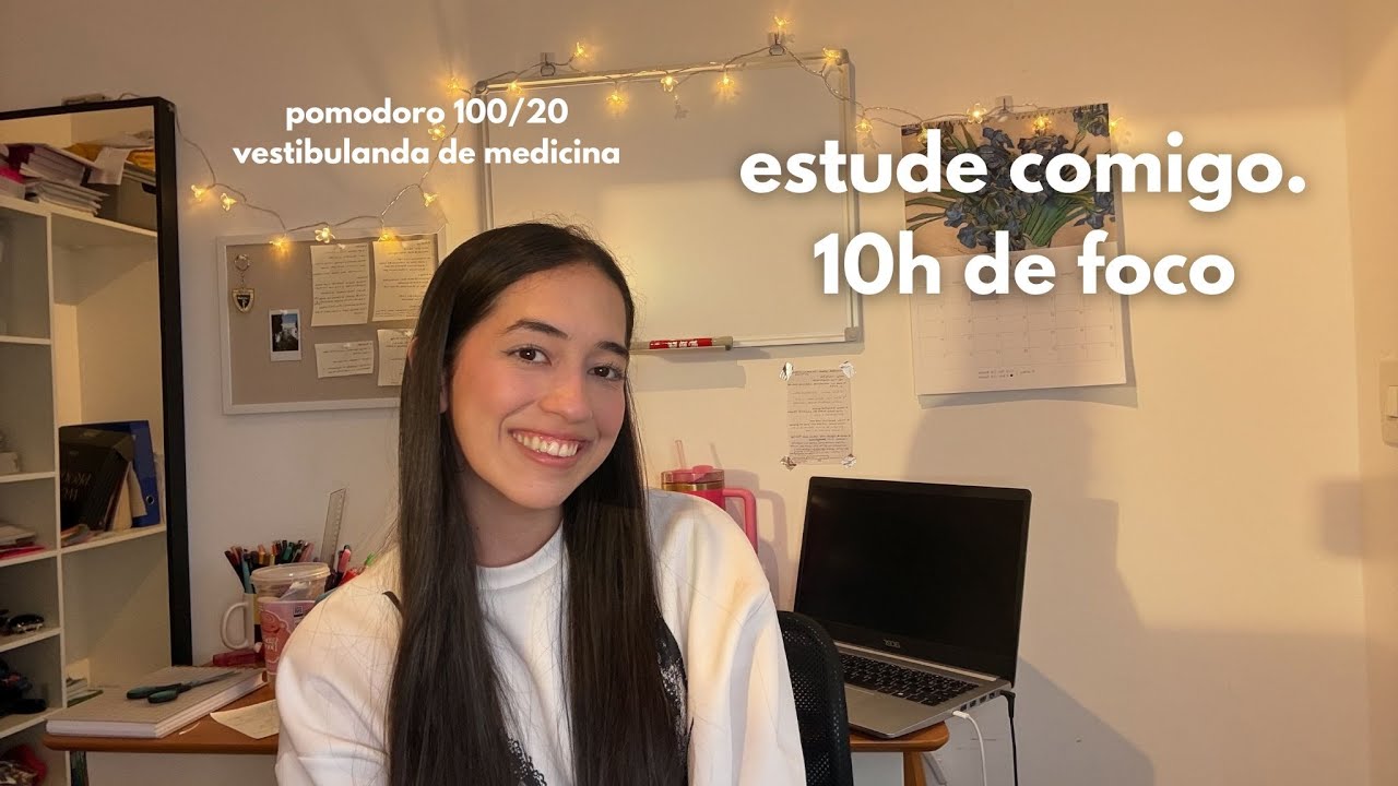 estude comigo 10h  I 2026 começou oficialmente!