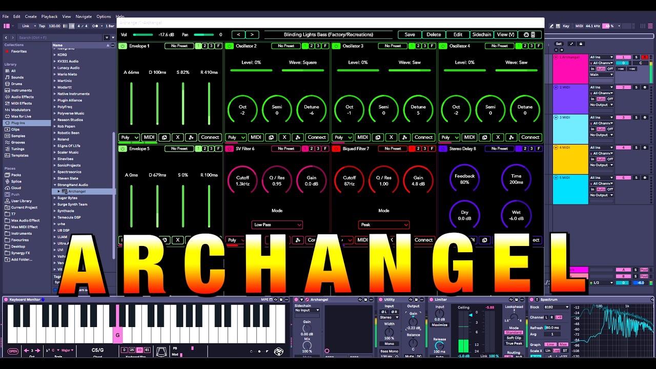 ARCHANGEL - Modular Synthesizer by Stronghand Audio - PC & Mac