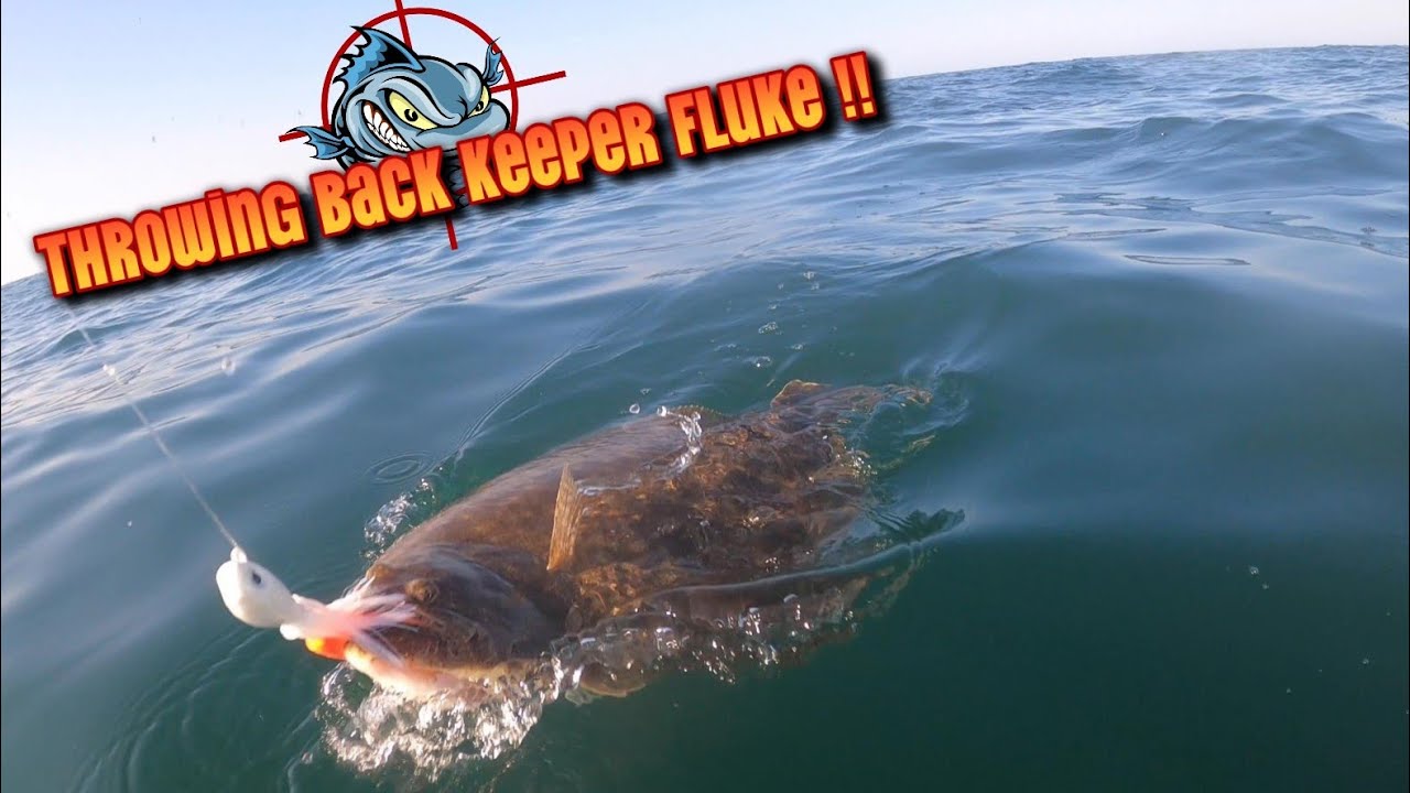 Throwing back Keeper Fluke with no drift!