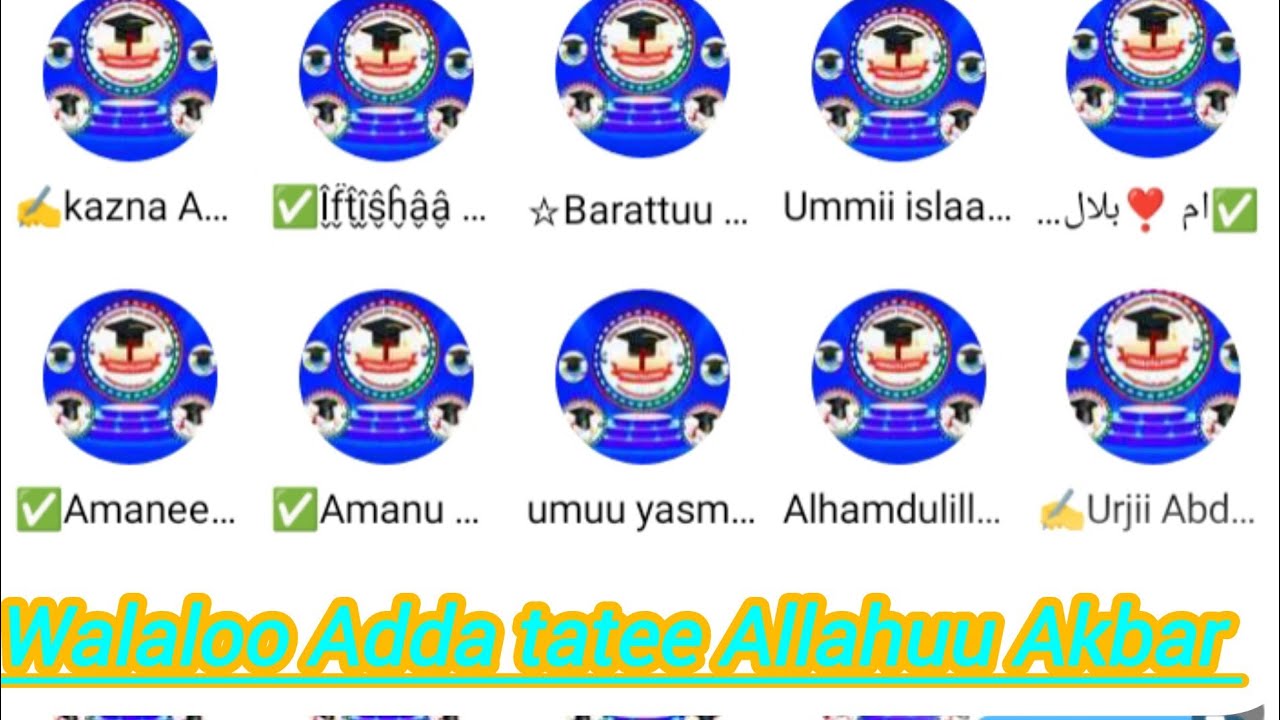 Walaloo Addaa Masha Allah heduu namaa kolfisistii kotaa seqadhaa