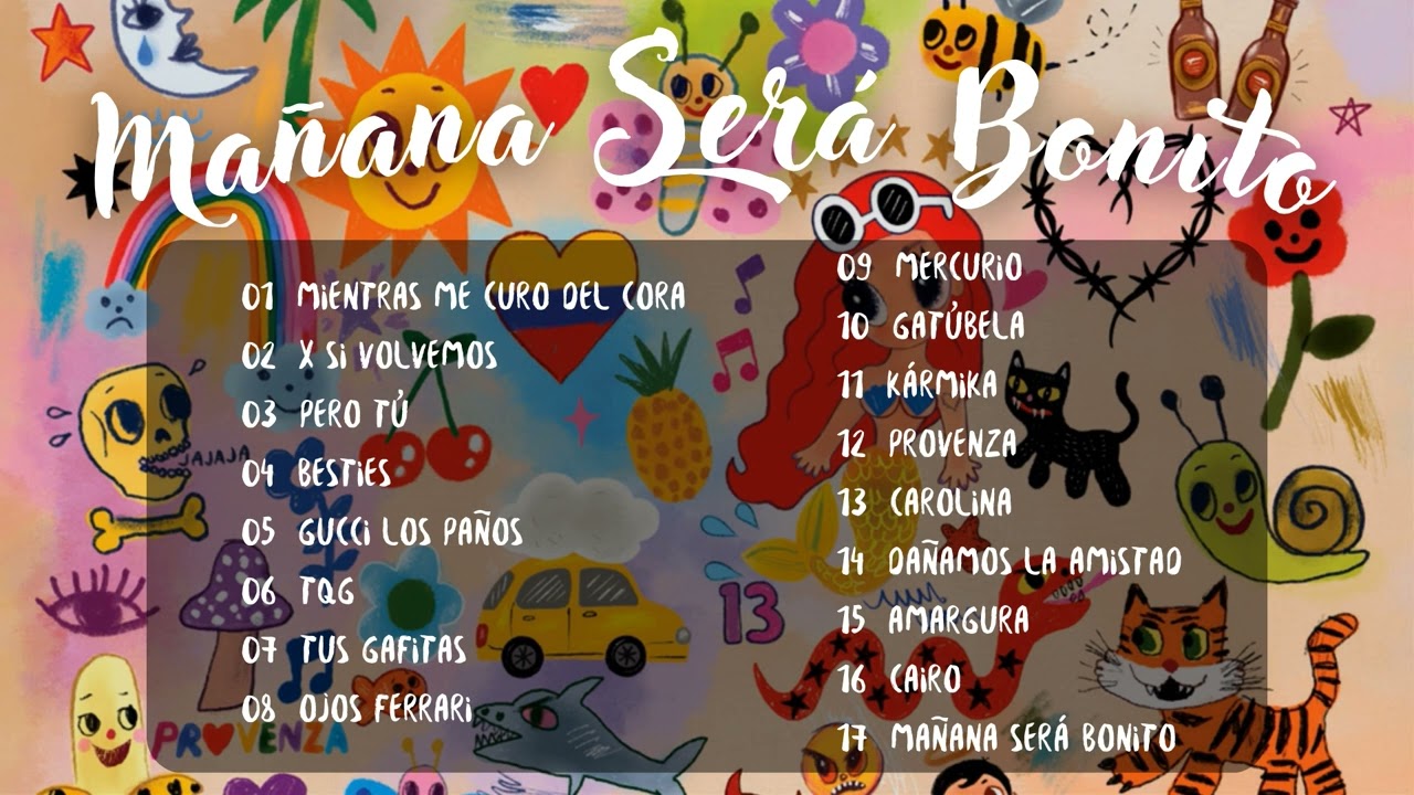 Karol G - Ma&ntilde;ana Sera Bonito (Album completo) || Full Album (TQG, Provenza, X si volvemos, Pero tu)