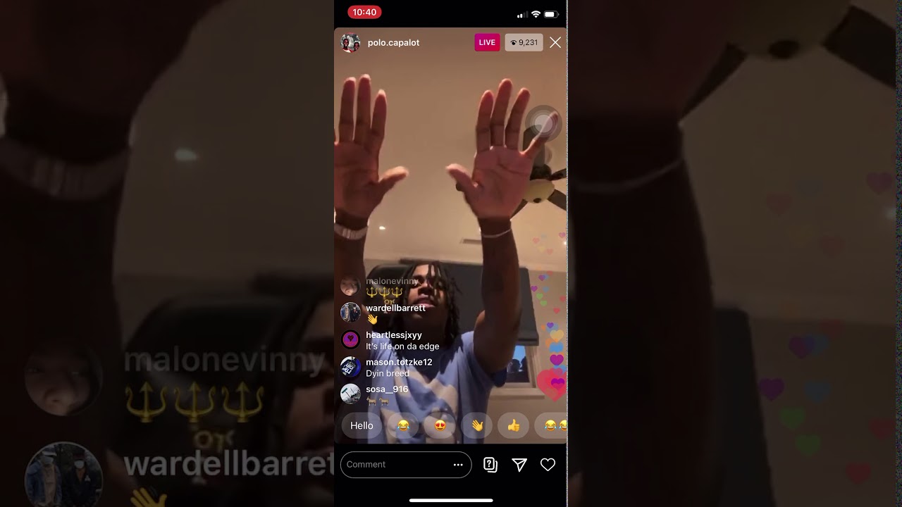 POLO G TEASES UNRELEASED MUSIC ON IG LIVE