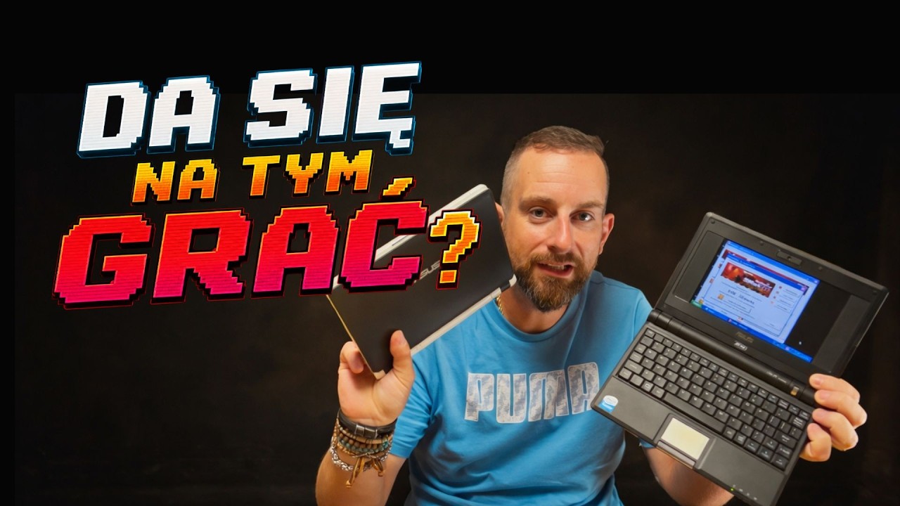 ASUS Eee PC 701 w 2026 &ndash; Retro Gaming na 900 MHz! Jak przyspieszyć netbooka!!