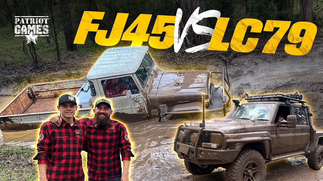 FJ45 VS LC79 - The ULTIMATE Landcruiser Battle