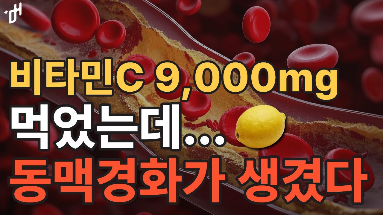 비타민C 먹고도 동맥경화가 진행되는 진짜 이유