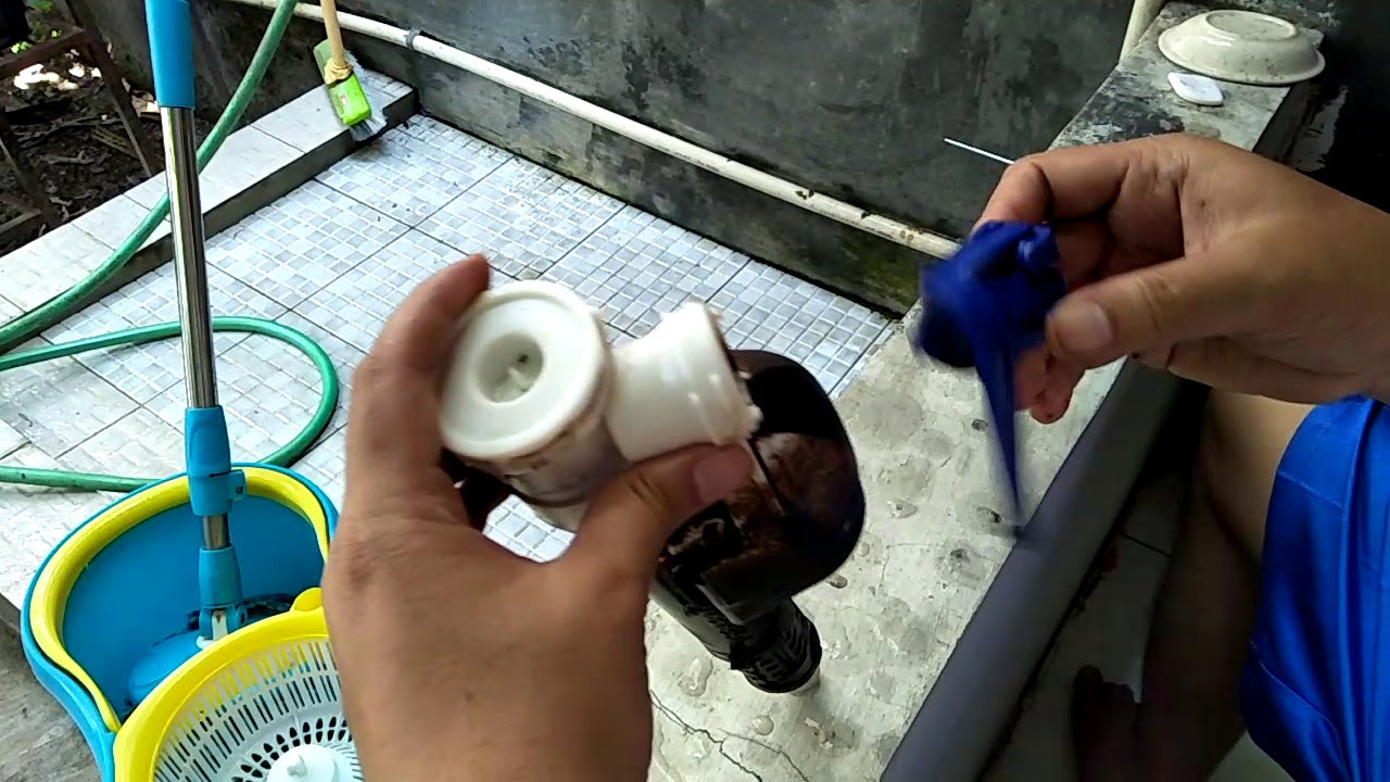 Cara memperbaiki pelampung Giberit pada closet merk Toto
