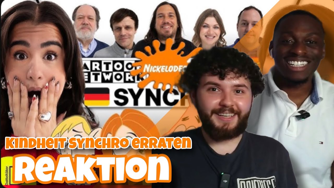 Kindheit SYNCHRONSPRECHER Reaktion mit MALICK! Datteltärer ihr MÜSST uns einladen BITTEEE 🤩