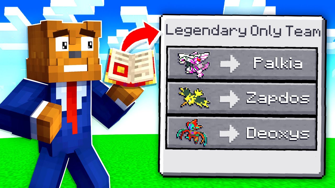 Эта книга создала мою команду в Minecraft Pixelmon