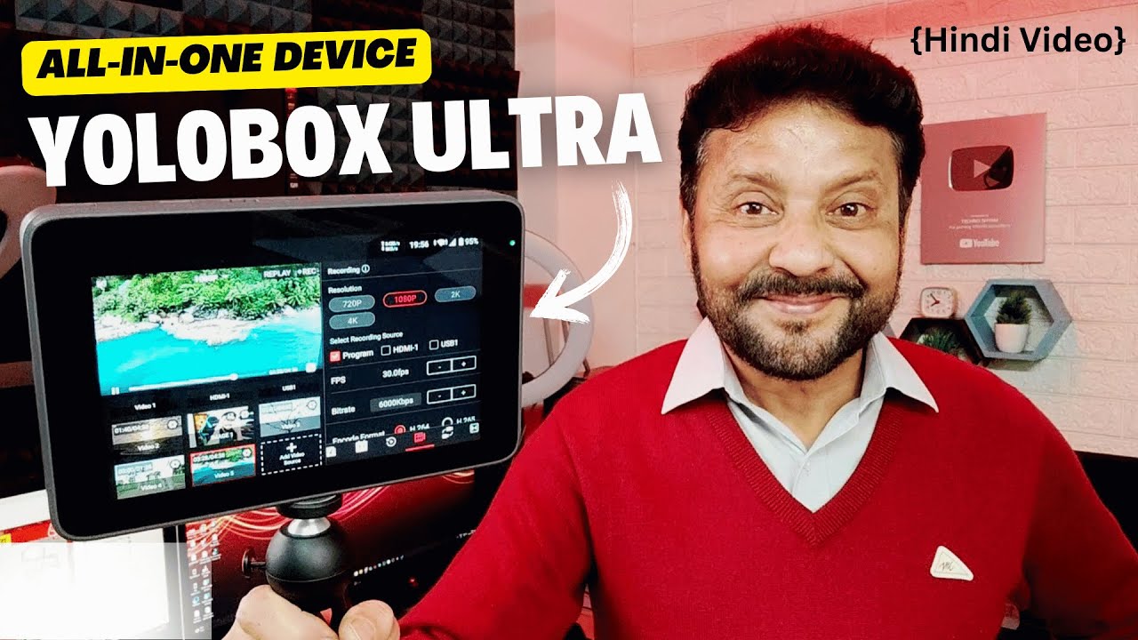 Best All In One Streaming Device | YoloLiv YoloBox Ultra | Unboxing And Review | Hindi