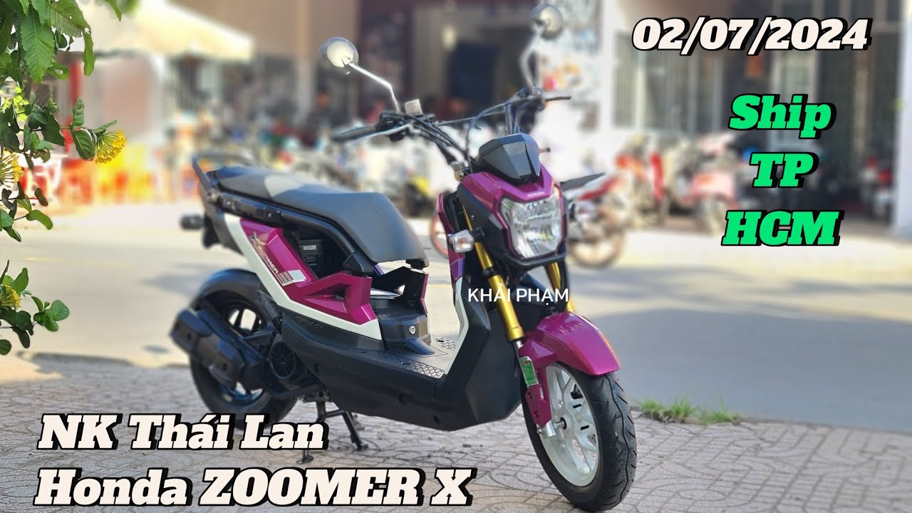 Nổ máy Honda Zoomer X nhập khẩu Thái Lan ship HCM tại CH Mai Duyên. Khải Phạm #zoomer #nhapkhau