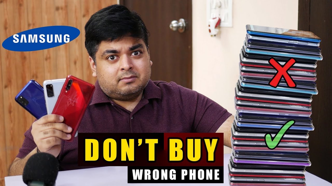 BEST SAMSUNG PHONES TO BUY IN 2020 | Don't Buy Wrong Phone