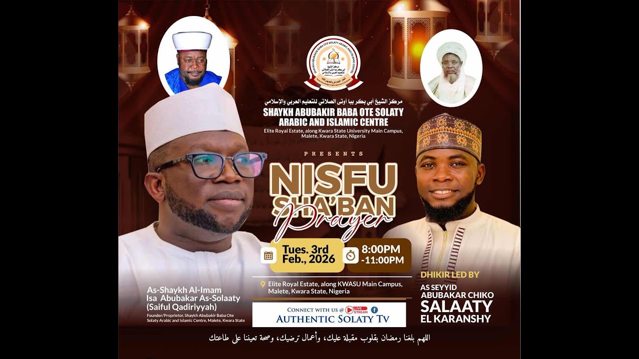Nisfu Sha’ban Prayer Session