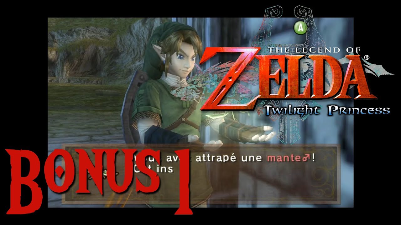 à la recherche des insecte d'or [The Legend of Zelda: Twilight Princess] Bonus 1