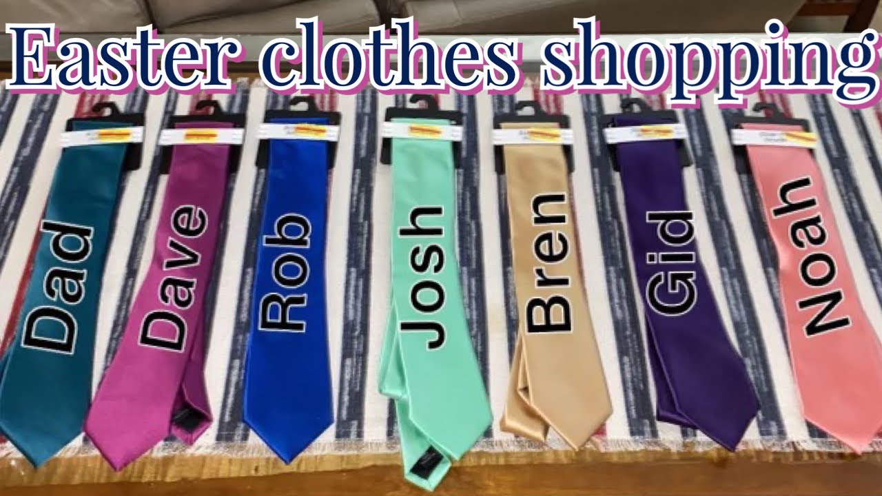 EASTER SHOPPiNG FOR THE GUYS CLOTHiNG 😉🛒