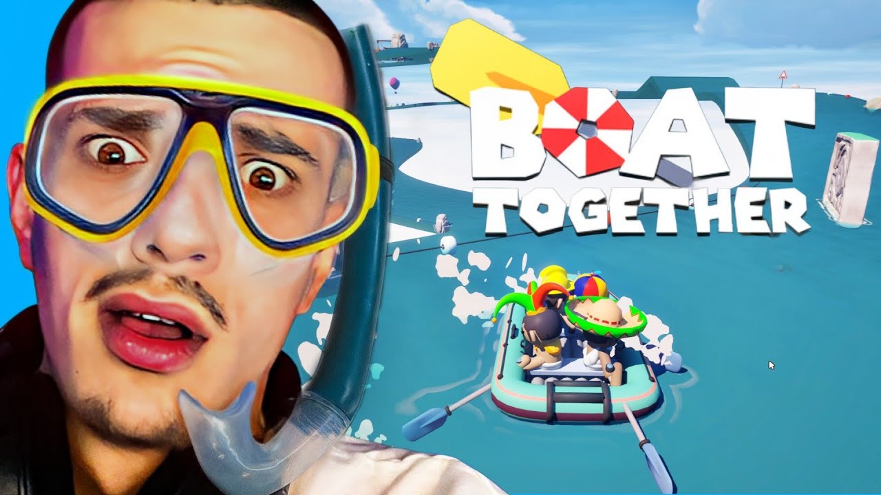 NUGATO I EKIPA IGRAJU BOAT TOGETHER!*Arrom i Nugato se svađaju😂*