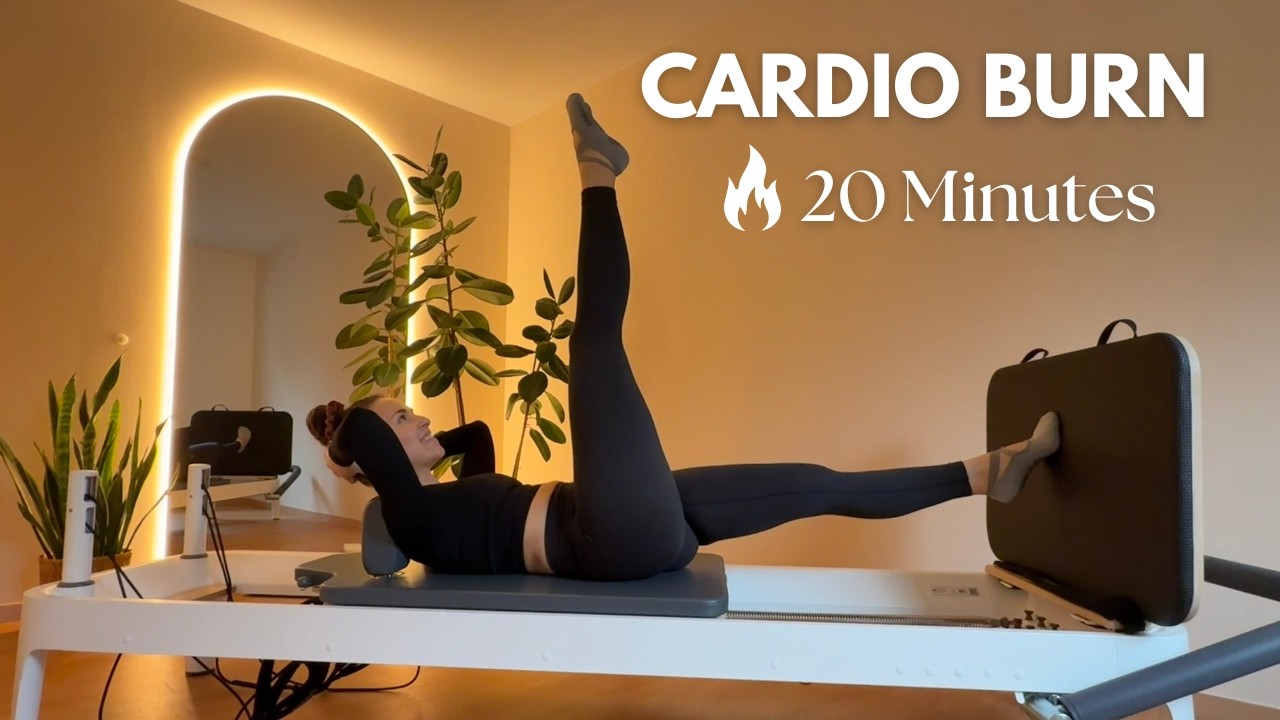 20-Min Reformer Pilates Cardio Jumpboard Workout | Controlled Endurance Flow