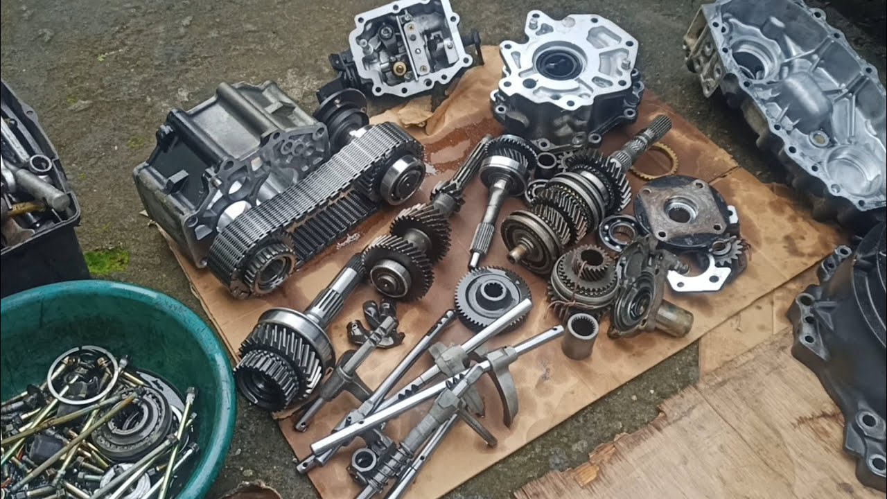 Transmission 4x4 Mazda bonggo || check, cleaning and assemble Part 2