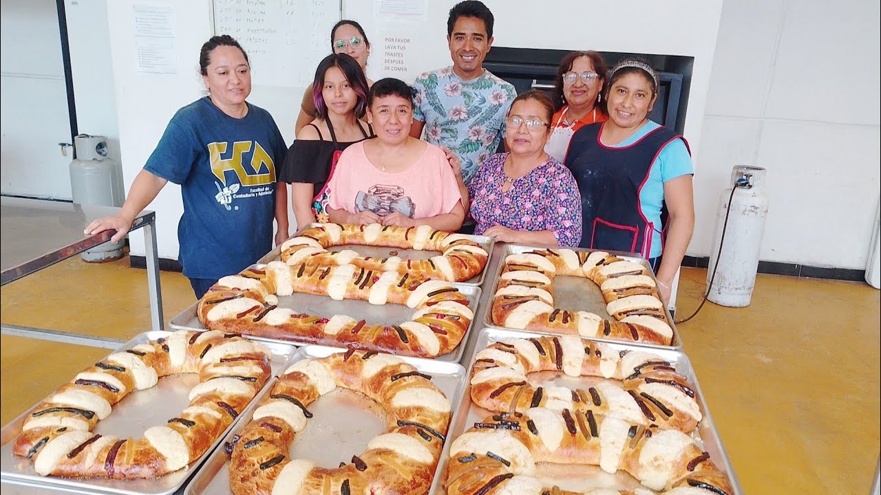 Cómo se hace la rosca de reyes/ curso que impartí en el DIF del municipio de la antigua