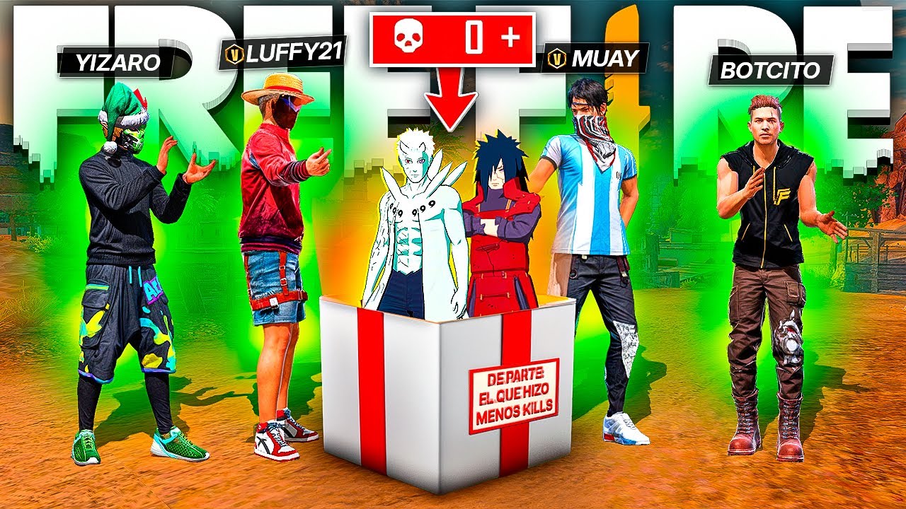 ¡El que haga MENOS kills le DARÁ esta SKIN a Botsito! 😱🔥