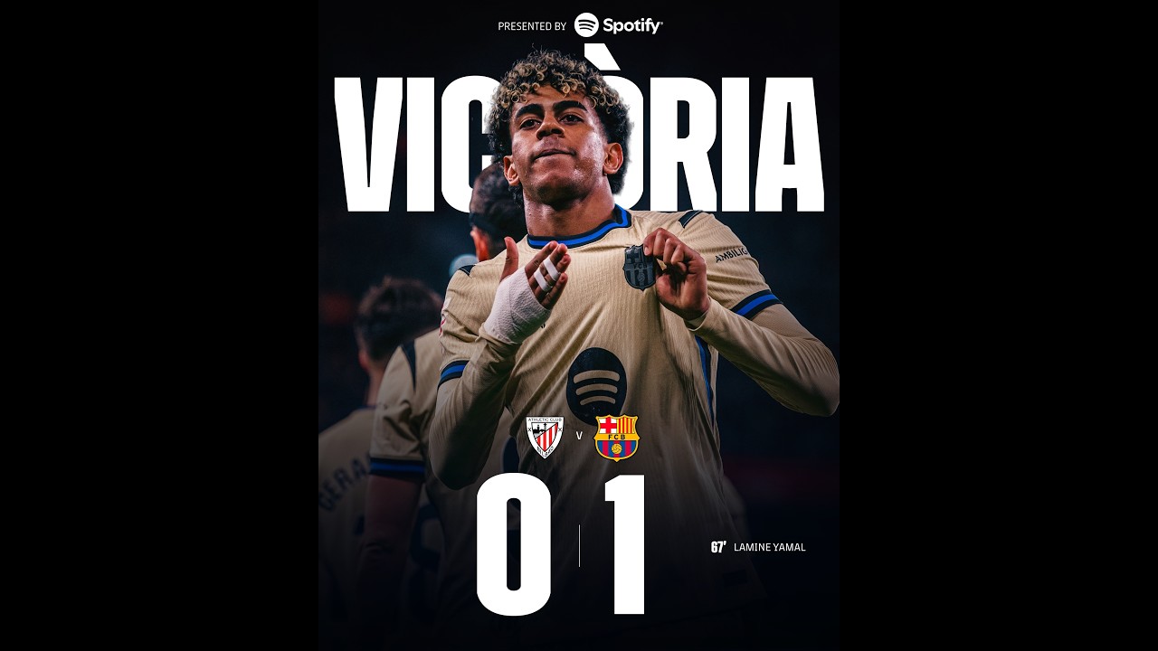 27 Jornada: Athletic Club 0 vs FC Barcelona 1 Victoria Importantísima En Un Estadio Muy Difícil