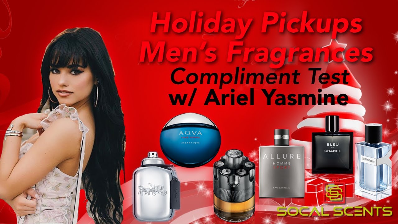 Holiday Fragrance Pickups 2018 | Compliment test with Ariel Yasmine | SoCal Scents