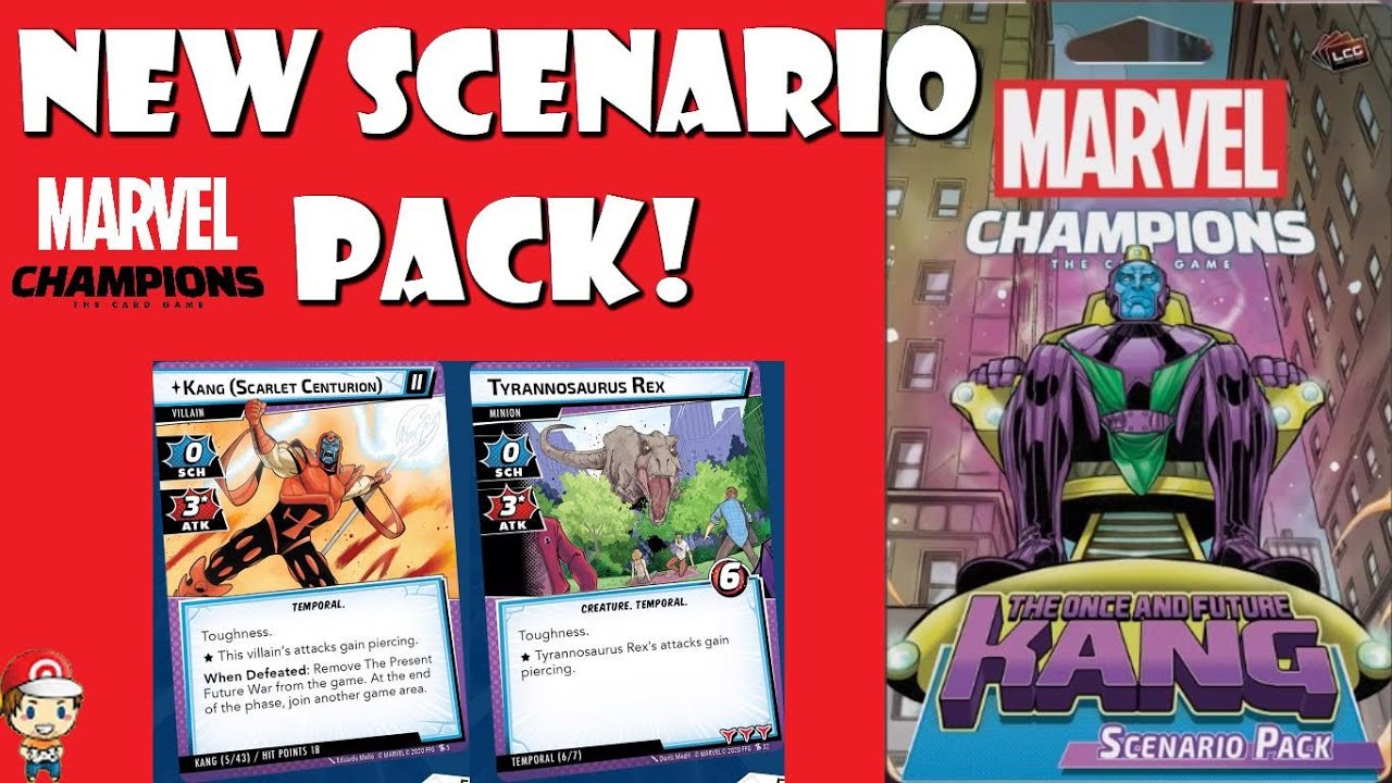 New Marvel Champions Scenario Pack Plays VERY Differently! (Kang the Conqueror)