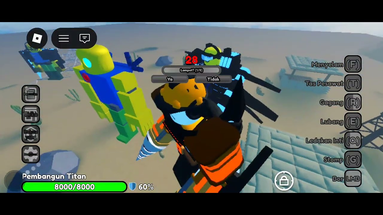 Noob experiment Titan prototime Mecha 