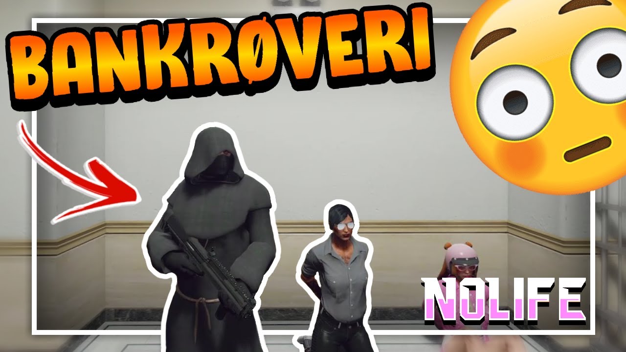 GTA RP - RØVER NATIONALBANKEN ALENE! | (Myrtn)