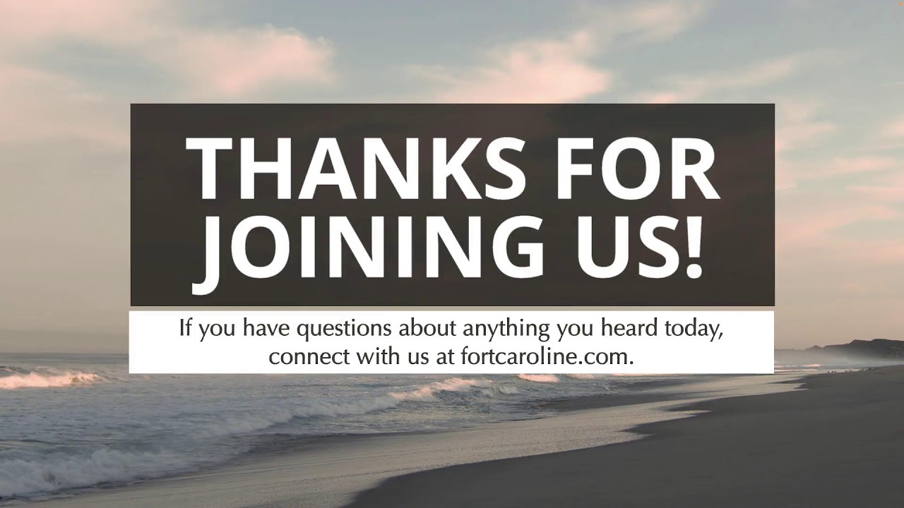 01/11/2026 Livestream. Join us for worship!
