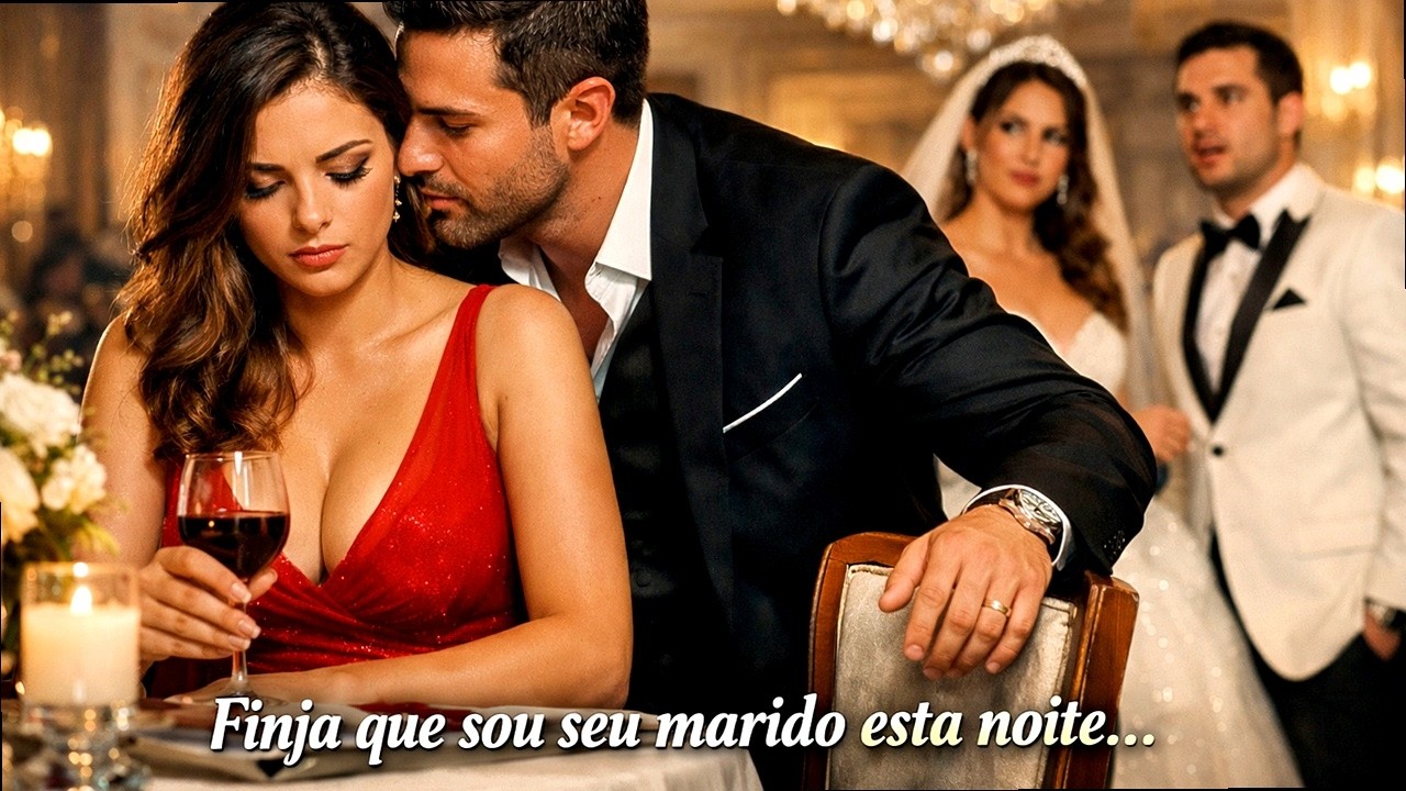 No casamento, CEO pede à mãe solteira: “Finja ser minha esposa hoje”