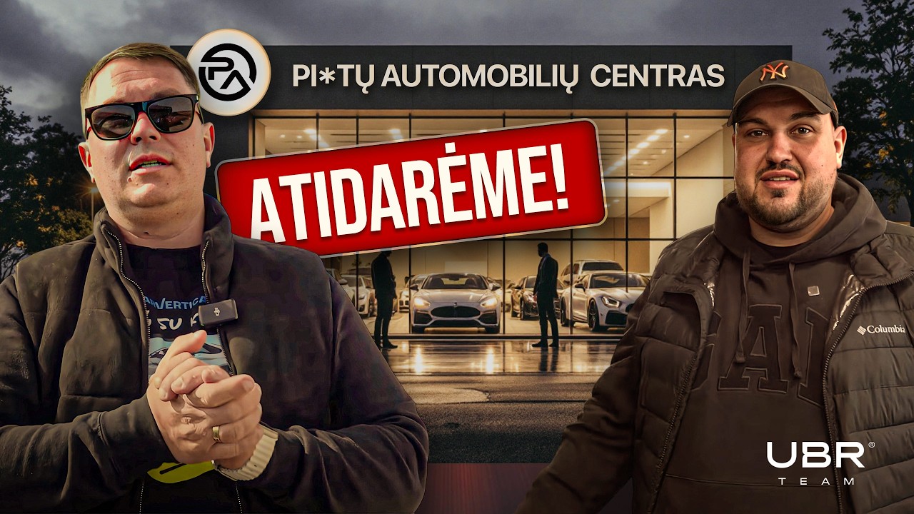 UBR Team: R8. The End. Atidarėme p*stų automobilių centrą!