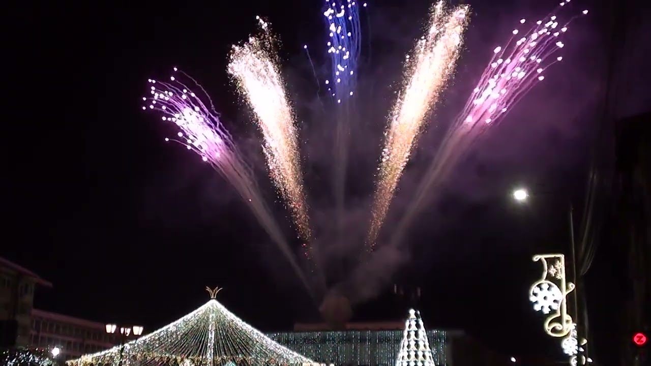 Cel mai rebut foc de artificii din Europa a fost la Suceava - 01.01.2025