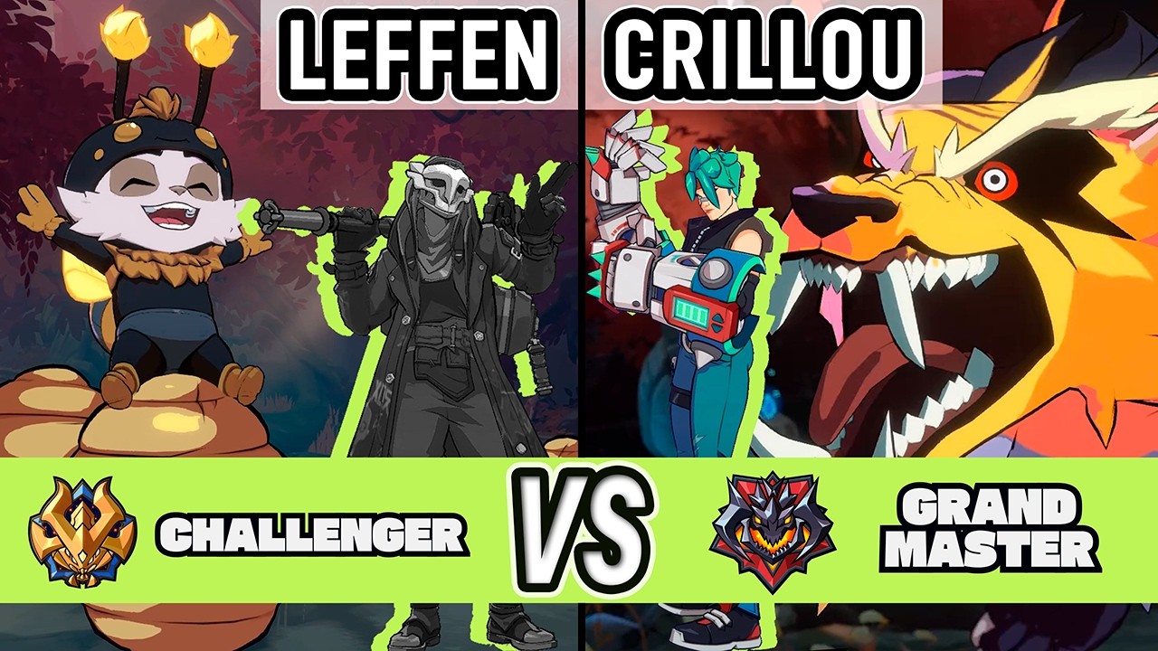 2XKO ▰ Leffen (Teemo / Ekko) vs Crillou (Warwick / Vi) ▰ High Level Gameplay