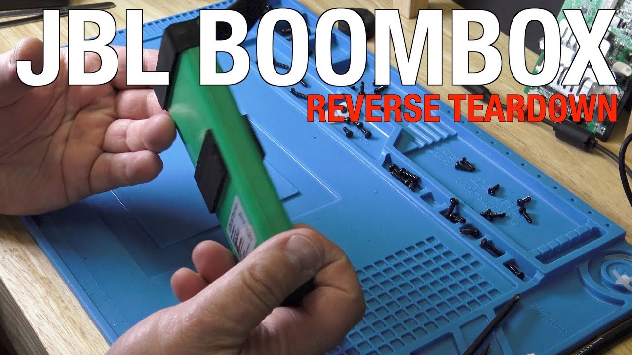 JBL Boombox - Full Teardown