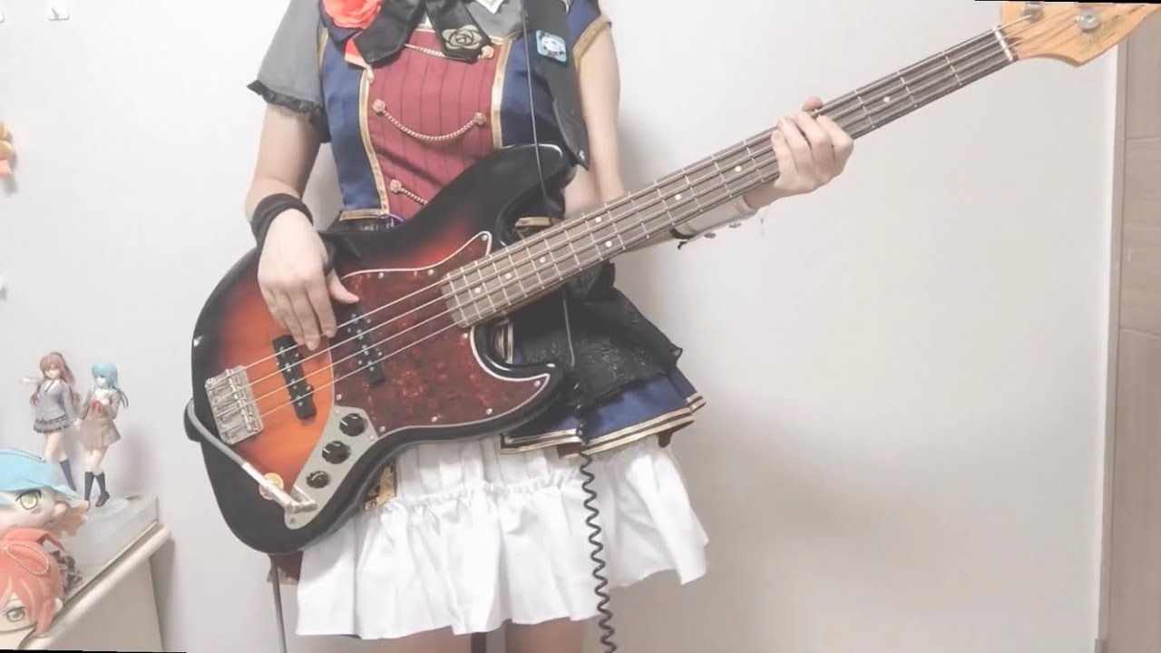 【バンドリ】Roselia-「PASSIONATE ANTHEM」ベース弾いてみた/bass cover