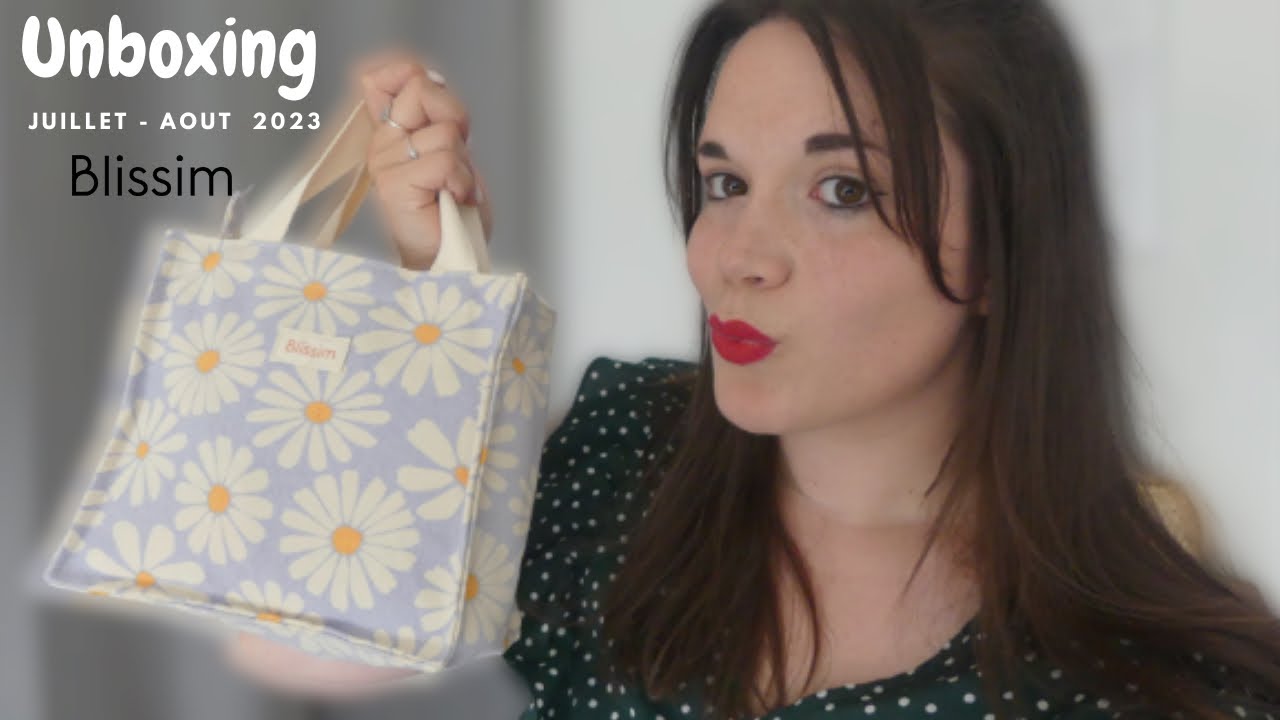 Unboxing box Blissim  juillet - août 2023 🌼